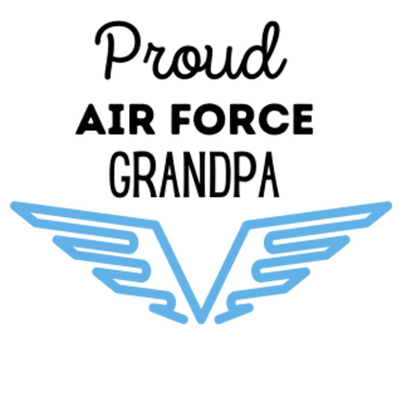 PROUD Air Force Grandpa Car Decal Sticker - Picture 1 of 4